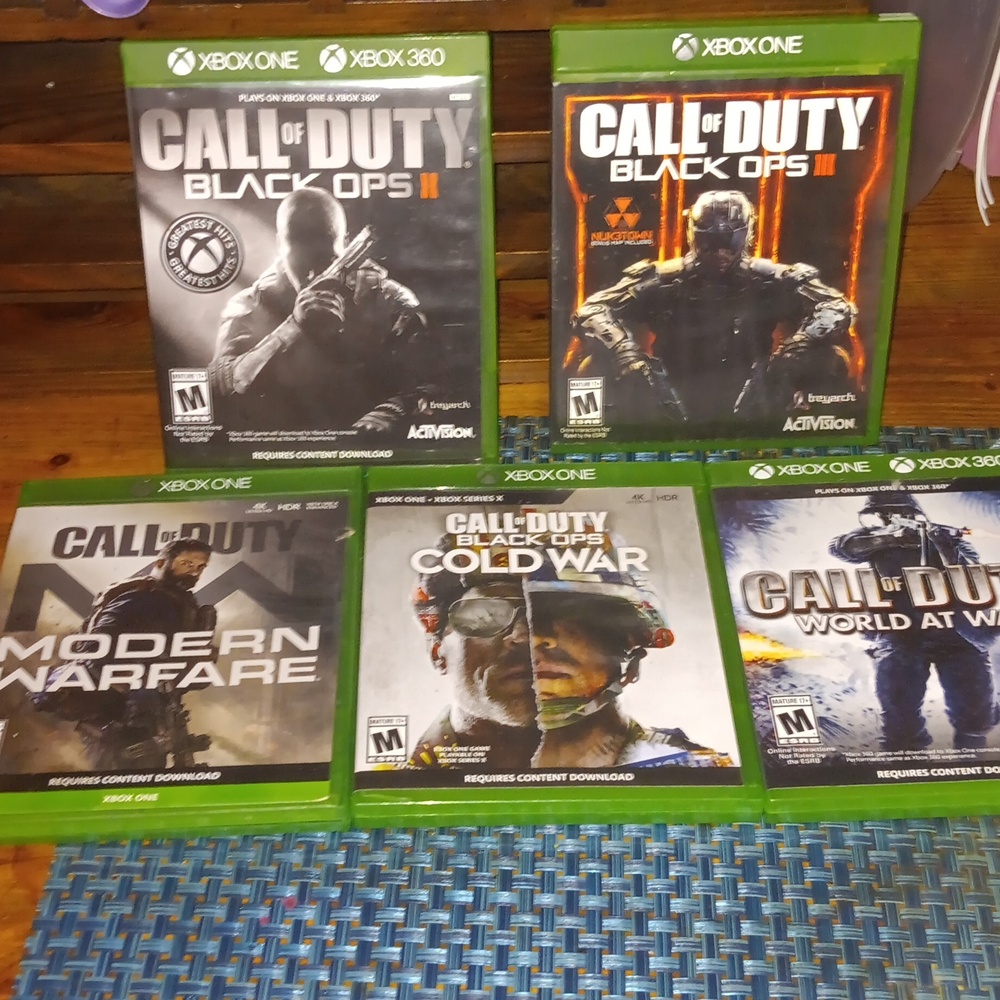 XBox One Call of Duty Line